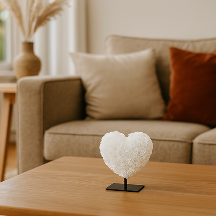 Hart Deluxe Op Standaard 15cm