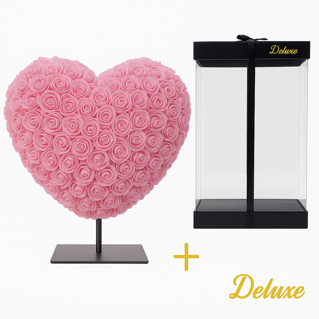 Hart Deluxe Op Standaard 15cm